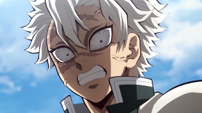 Sanemi Shinazugawa, Scene from the TV anime 'Demon Slayer' Hashira Training Arc