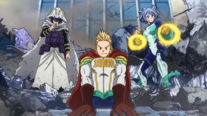 Scene cuts from "My Hero Academia" season 7 episode 11 (overall episode 149)