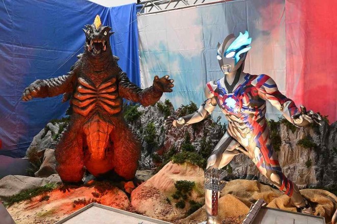 Photos from the exhibit at the "Ultraman Heroes EXPO 2024 Summer Festival in Ikebukuro Sunshine City"