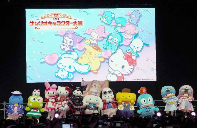 "2024 Sanrio Character Ranking"