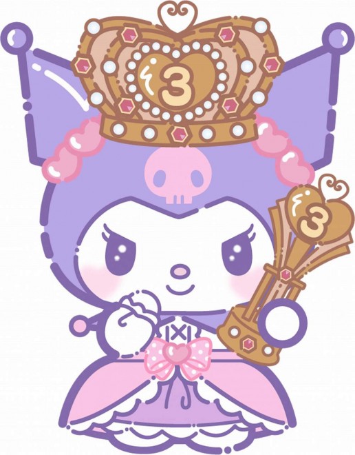 Kuromi 3rd 2024 Sanrio Character Rankings