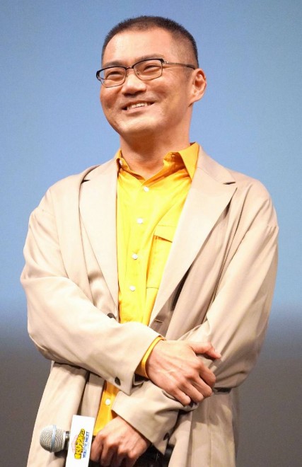 Kenta Miyake revealing his return to his roots for dual roles at the Japan premiere of "My Hero Academia THE MOVIE"