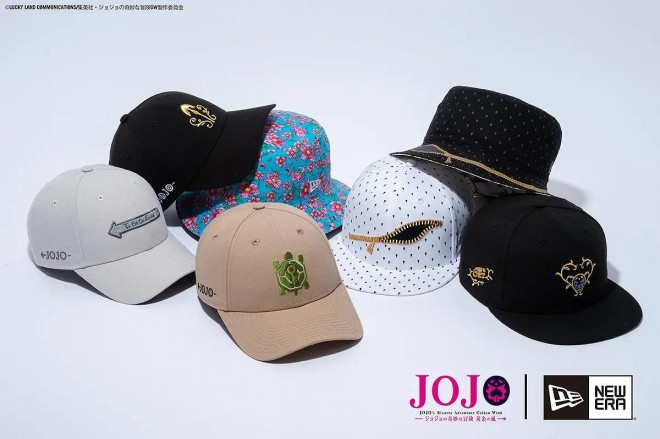 Stylish Hats Inspired by "JoJo's Bizarre Adventure: Golden Wind" Now Available