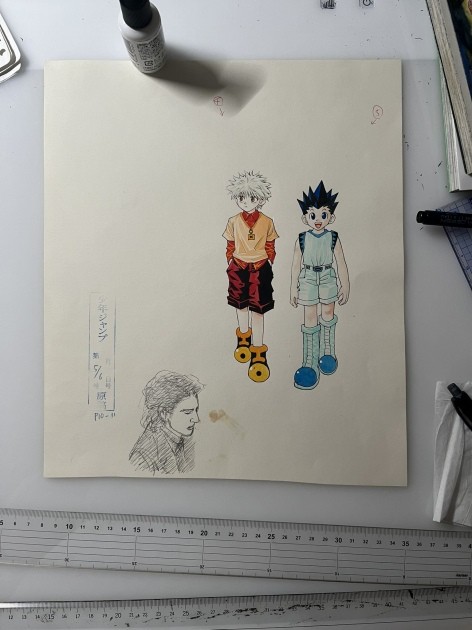 Yoshihiro Togashi releases an illustration (image from official SNS)