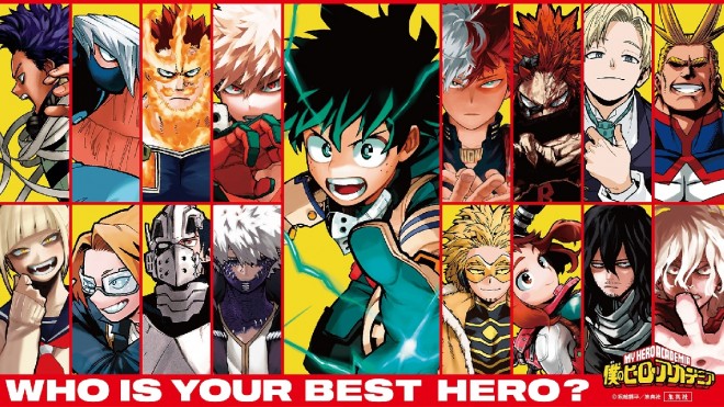 Worldwide Character Popularity Poll "WORLD BEST HERO" Announced
