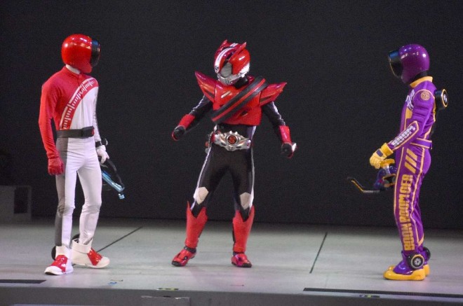 Rehearsal of the summer special performance "Bunviolet's Great Solo Run! Dash Through the Chaotic World!!"