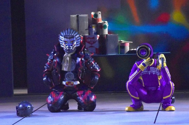 Rehearsal of the summer special performance "Bunviolet's Great Solo Run! Dash Through the Chaotic World!!"