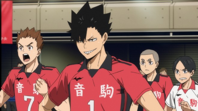 Kuroo Tetsurou in a scene from 'Haikyuu!! The Movie: Battle of the Garbage Dump'