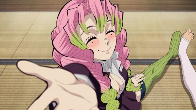 Scene from the TV anime "Demon Slayer: Kimetsu no Yaiba - Hashira Training Arc"