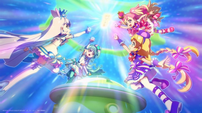 "Wonderful Precure! The Movie! Exciting A great adventure in the world of games!" (C) 2024 Wonderful Precure! The Movie Production Committee