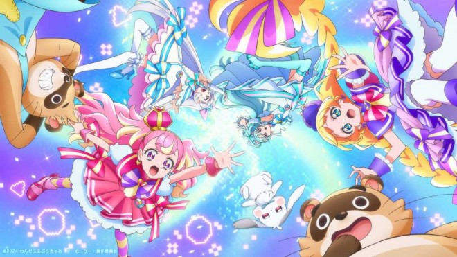 "Wonderful Precure! The Movie! Exciting A great adventure in the world of games!" (C) 2024 Wonderful Precure! The Movie Production Committee