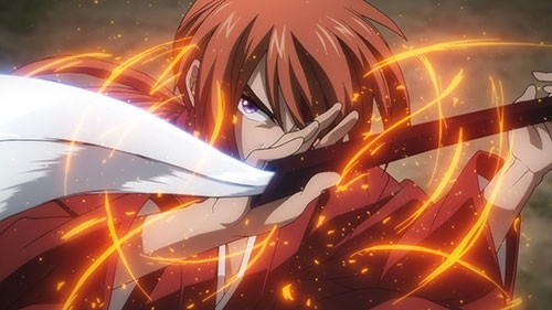 Kenshin Himura via "Rurouni Kenshin: Meiji Swordsman Romantic Story - Kyoto Arc"