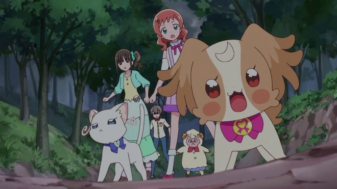 Scene cuts from "Wonderful Pretty Cure!"