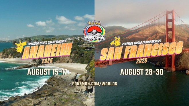 Pokémon World Championships to Be Held in Anaheim in 2025 and San Francisco in 2026