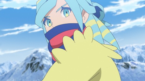 Scene from the Pokémon anime