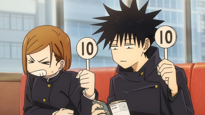 Anime Jujutsu Kaisen scene cut