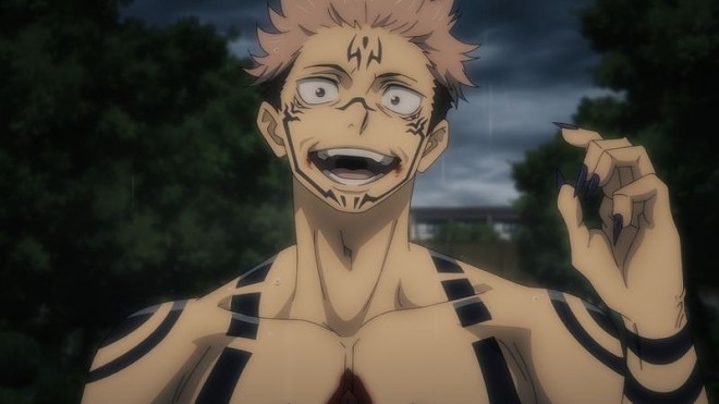 Anime Jujutsu Kaisen scene cut