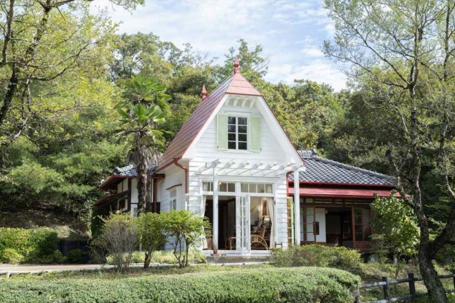 Satsuki and Mei's house in Dondoko Forest at Ghibli Park