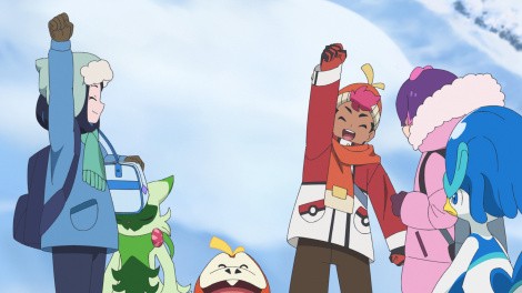 Scene from the Pokémon anime
