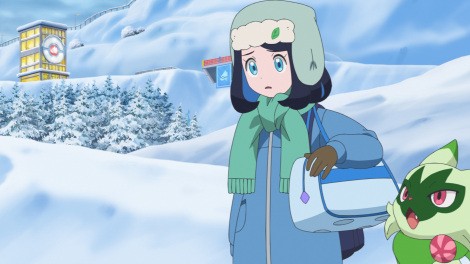 Scene from the Pokémon anime