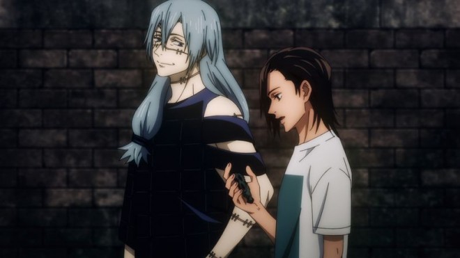 Mahito and Junpei Yoshino via JJK EP10