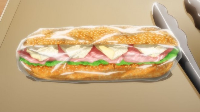 The sandwich Nanami bought via JJK EP13