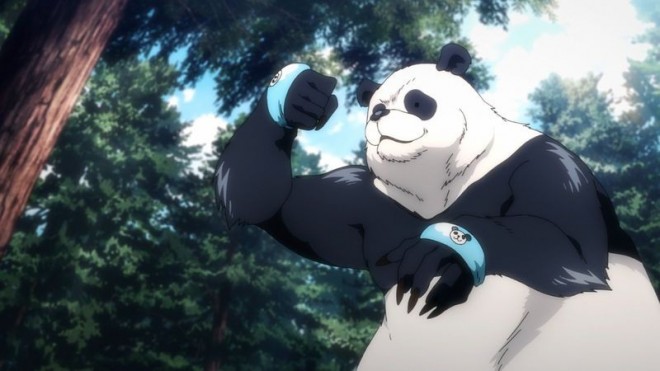 Panda via JJK Kyoto Sister School Exchange Event EP16