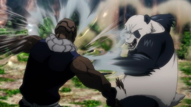 Panda vs Mechamaru via JJK EP16