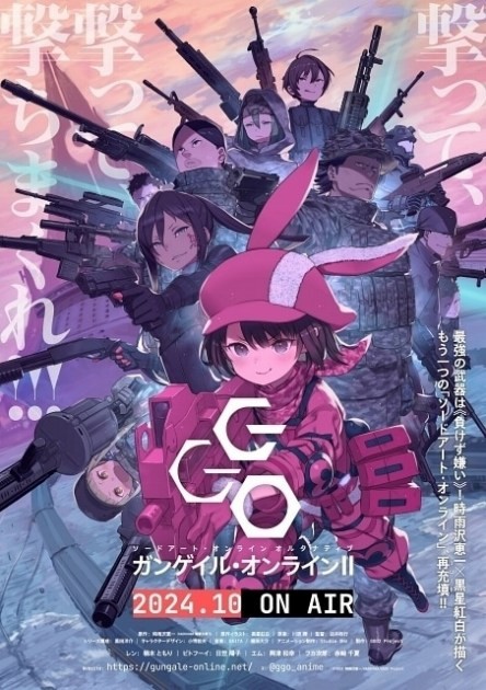 Sword Art Online Alternative Gun Gale Online Ⅱ Key Visual