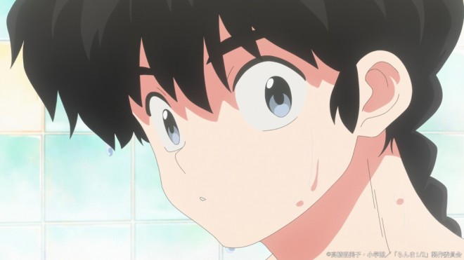 Ranma Scene Cut from the New TV Anime "Ranma 1/2"