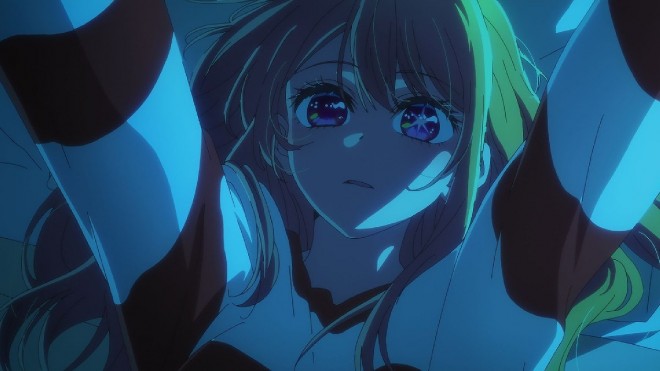 Scene cut from the TV anime "Oshi no Ko"