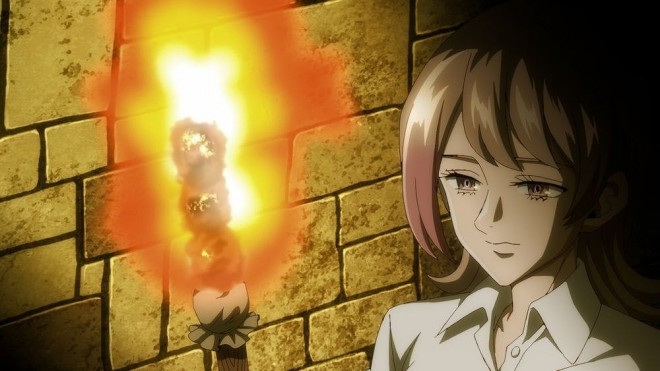 Scene cuts from the anime The Seven Deadly Sins: Four Knights of the Apocalypse