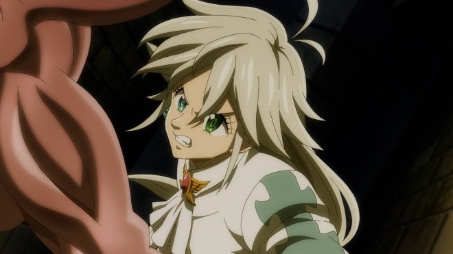 Scene cuts from the anime The Seven Deadly Sins: Four Knights of the Apocalypse