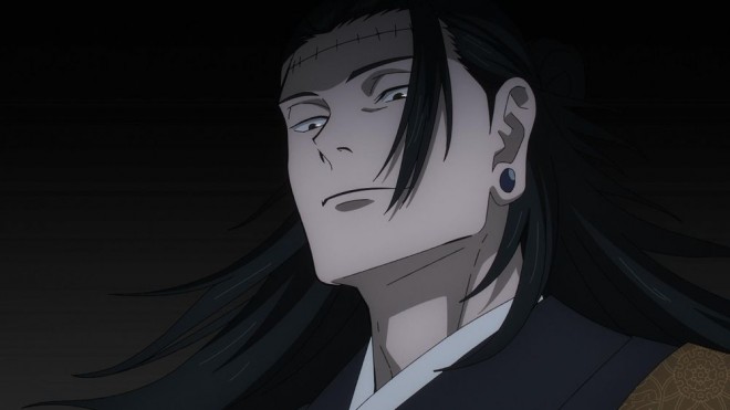 Geto looking down at Mahito via JJK EP46 (season2)