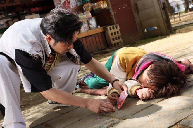 From Kamen Rider Gavv, Episode 3 © 2024 Ishimori Pro, TV Asahi, ADK EM, Toei