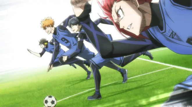 BLUELOCK Episode 11 Scene cuts