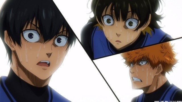 BLUELOCK Episode 6 Scene cuts