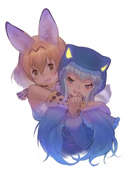 Special poster illustration of the key visual for the stage play Kemono Friends drawn by Mine Yoshizaki