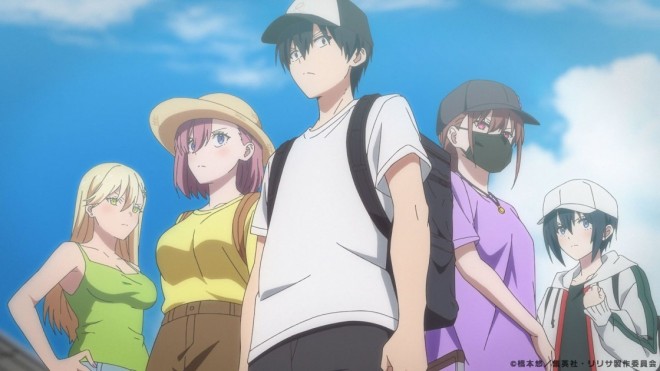 Okumura and the other members who participate in the Comic Market via 2.5 Dimensional Seduction