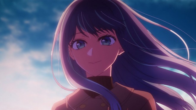 Akane Kurokawa via Anime "Oshi no Ko" scene cut