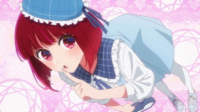 Kana Arima via Anime "Oshi no Ko" EP22