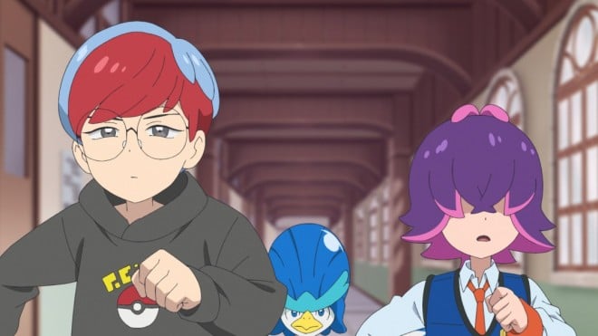 Scene from the Pokémon anime