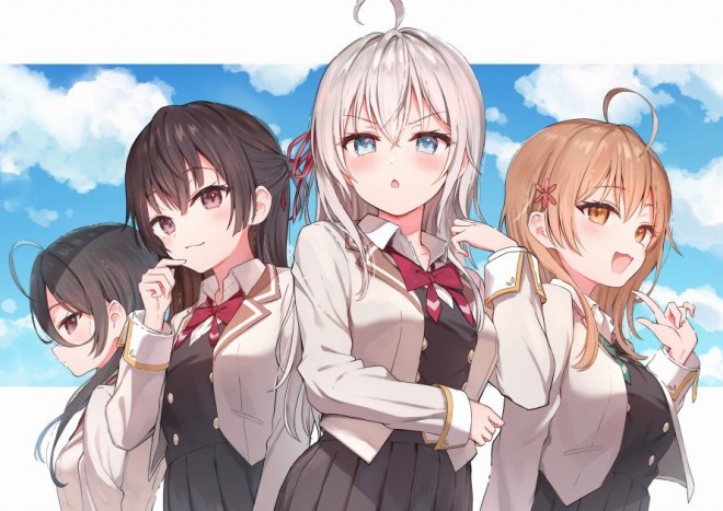 (C)Sunsunsun, Momoco/KADOKAWA/Alya-san Partners