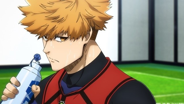 Kunigami after the match via BLUELOCK EP18