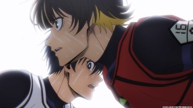 Yoishi Isagi x Meguru Bachira via BLUELOCK EP21