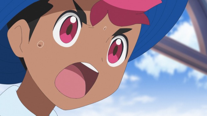 Scene from the Pokémon anime