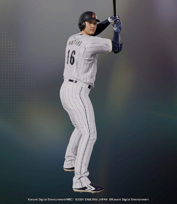 Shohei Ohtani, faithfully recreated in 'Professional Baseball Spirits 2024-2025'