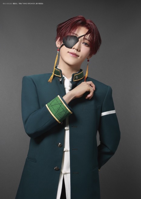 Yumeto Ando as Hayato Suou  from The stage WIND BREAKER