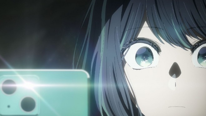 Akane Kurokawa via Anime "Oshi no Ko" scene cut