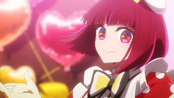 Kana Arima Anime "Oshi no Ko" scene cut